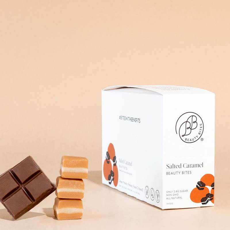 Krumbled Beauty Bites - Salted Caramel - 14 bars