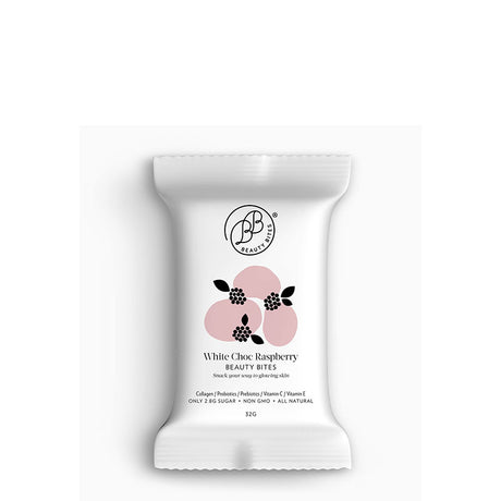 Krumbled Beauty Bites - White Chocolate & Raspberry - 1 bar