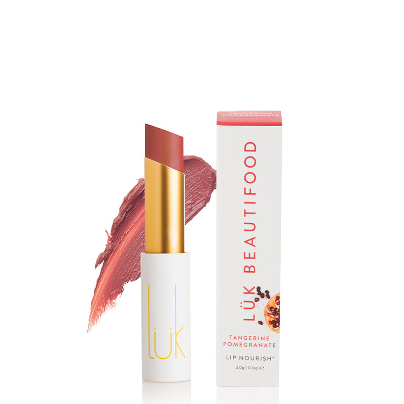 lük beautifood Lip Nourish - Tangerine Pomegranate