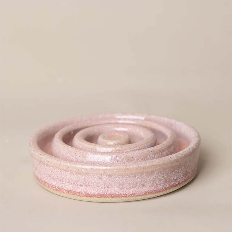 Lauren McQuade Round Soap Dish - Pink