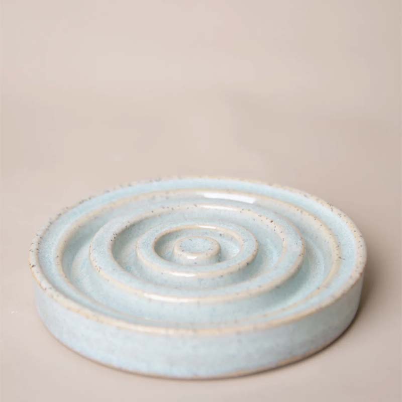 Lauren McQuade Round Soap Dish - Teal