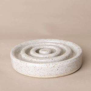 Lauren McQuade Round Soap Dish - White