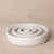 Lauren McQuade Round Soap Dish - White