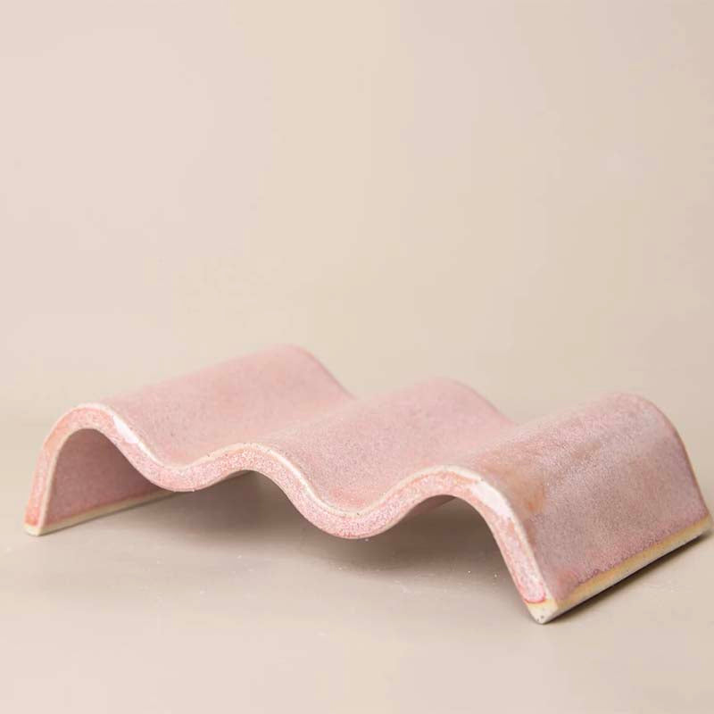 Lauren McQuade Wave Soap Dish - Pink