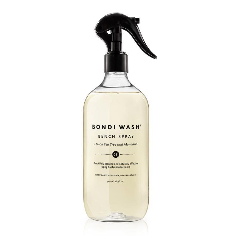 Bondi Wash Lemon Tea Tree & Mandarin Bench Spray 500ml - Natural Supply Co