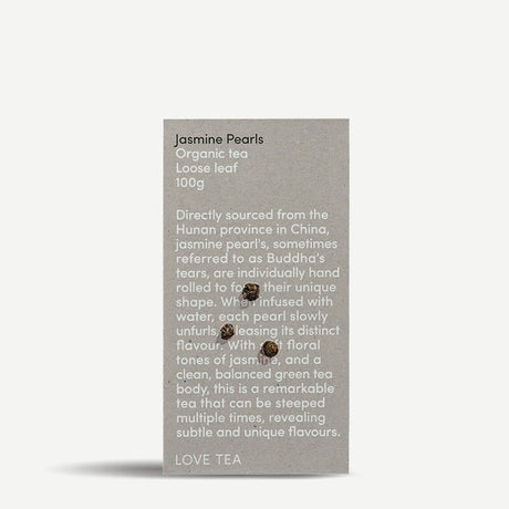 Love Tea Jasmine Pearls Loose Leaf Tea