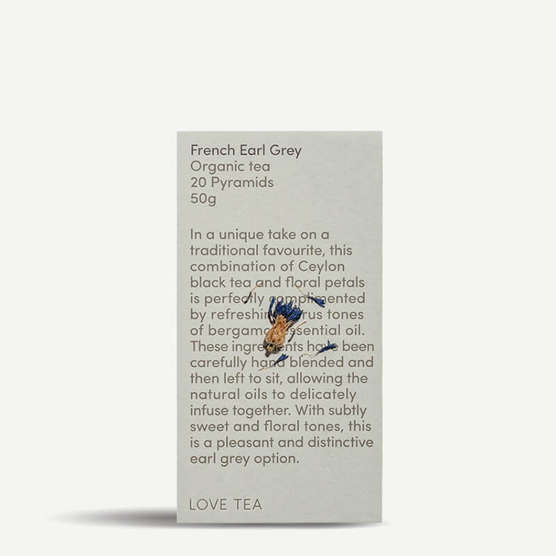 Love Tea French Earl Grey Tea Pyramids - Natural Supply Co