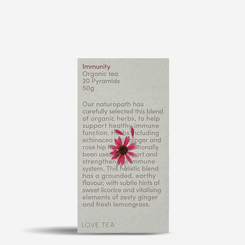 Love Tea Immunity Tea Pyramids