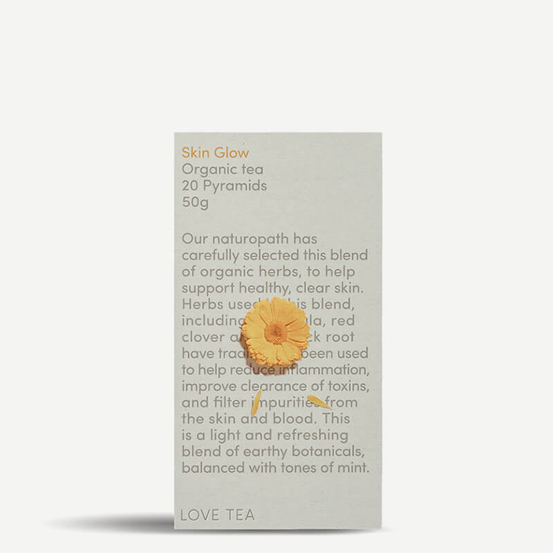 Love Tea Skin Glow Tea Pyramids