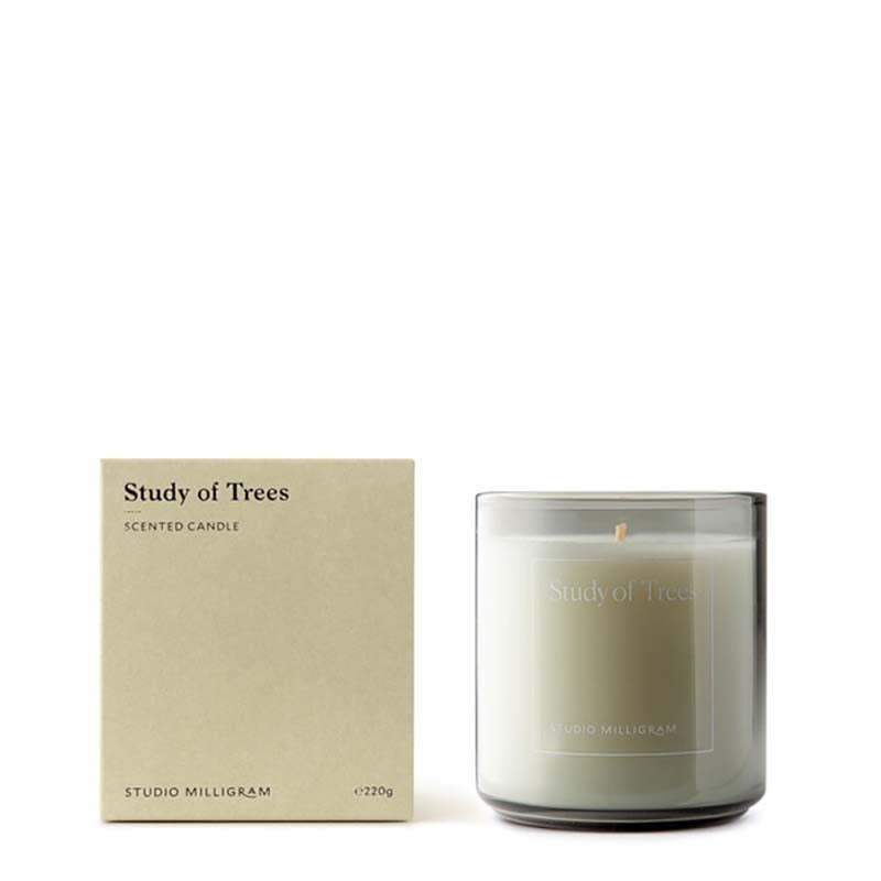 Milligram Sensory Scented Candle - Study of Trees 220g