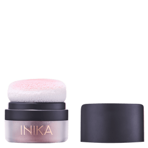 INIKA Organic Blush Puff Pot - Rosy Glow