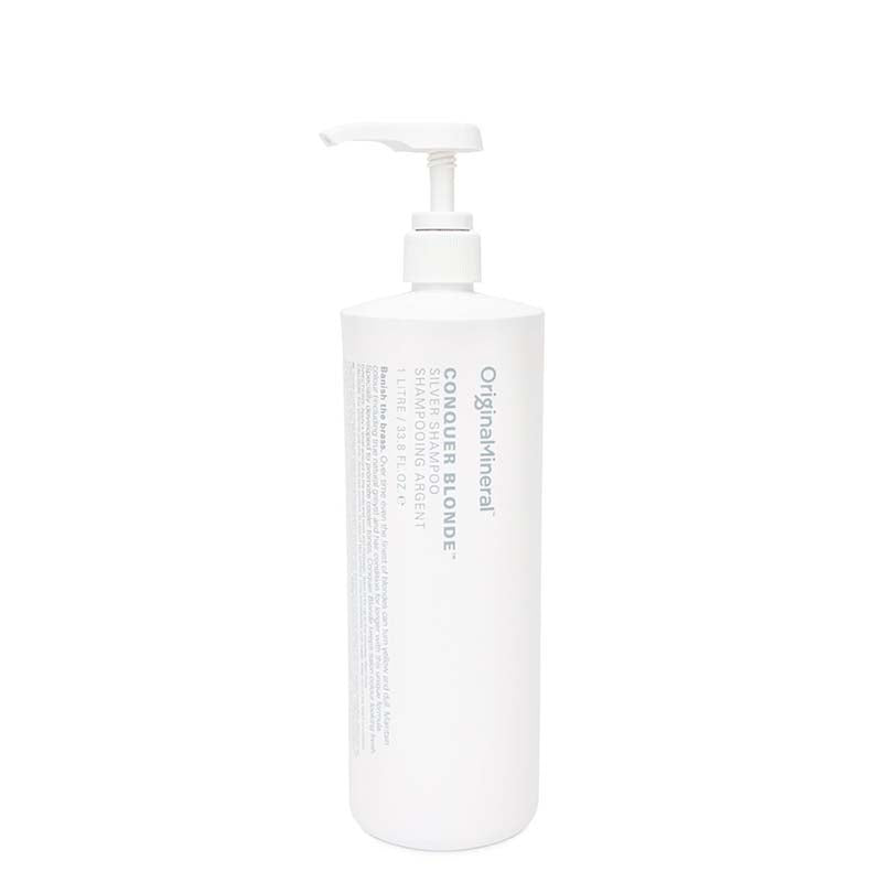 O&M Conquer Blonde Silver Shampoo 1 litre