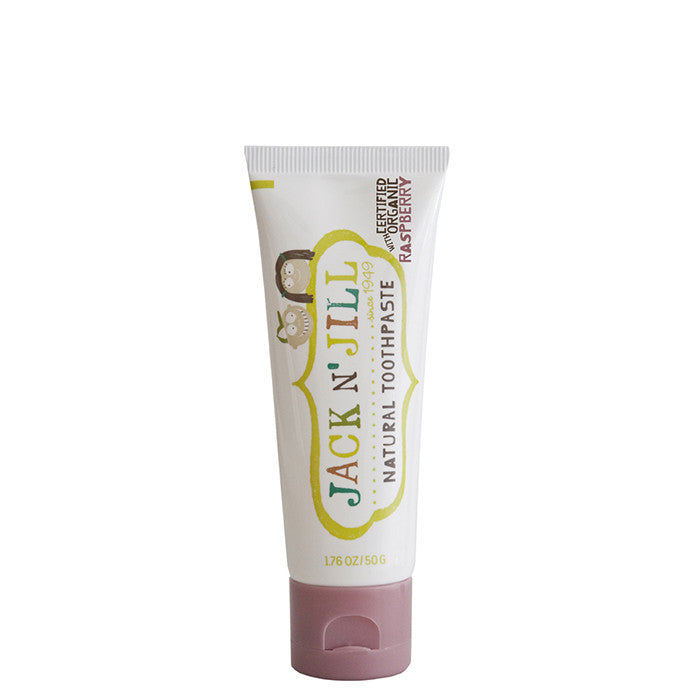 Jack N&#39; Jill Natural Kids&#39; Toothpaste - Raspberry - Natural Supply Co