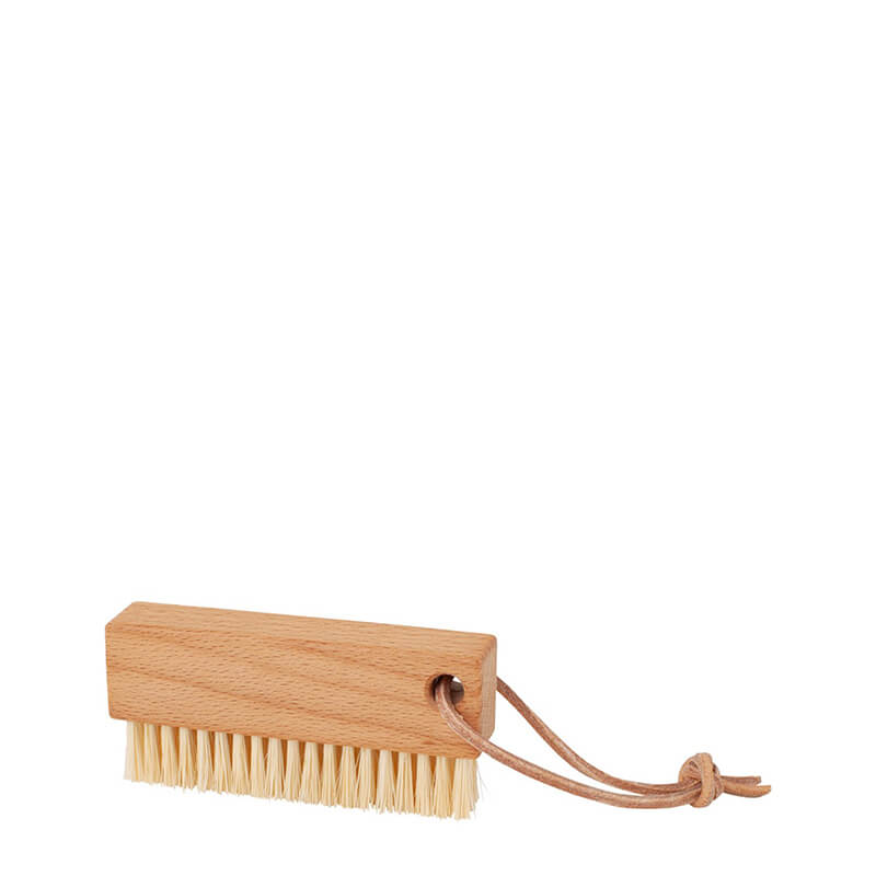 Redecker Nail Brush with leather strap