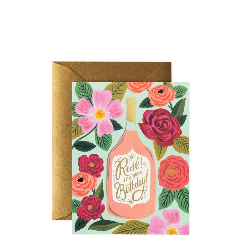 Rifle Paper Co Rosé It's Your Birthday Card