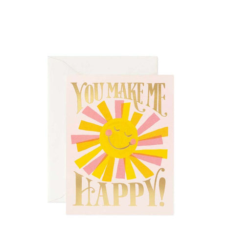 Rifle Paper Co You Make Me Happy Card