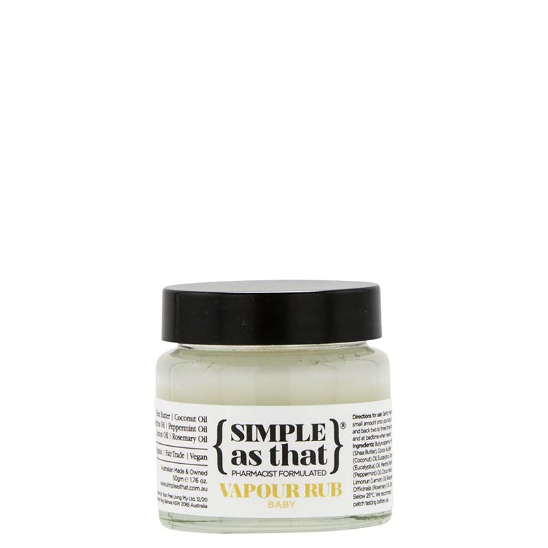 {SIMPLE as that} Baby Vapour Rub
