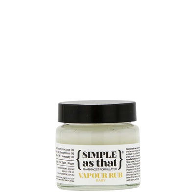 {SIMPLE as that} Baby Vapour Rub
