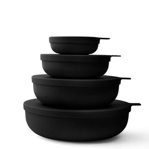 STYLEWARE Nesting 4 Bowl Set - Black