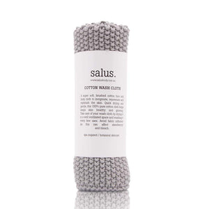 Salus Cotton Wash Cloth - Grey