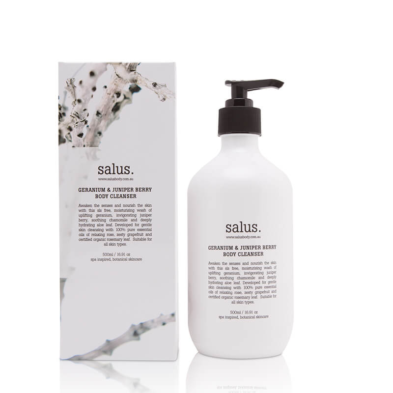 Salus Geranium & Juniper Berry Body Cleanser - 500ml - Natural Supply Co