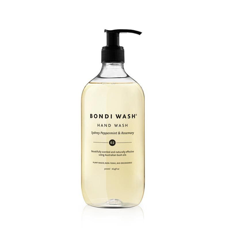 Bondi Wash Sydney Peppermint & Rosemary Hand Wash 500ml - Natural Supply Co