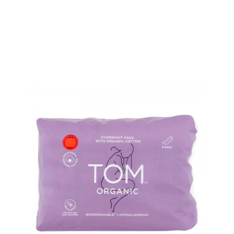 TOM Organic Overnight Pads - Natural Supply Co