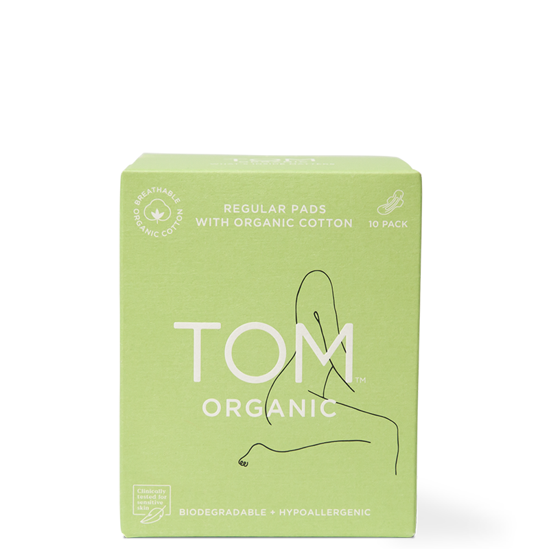 TOM Organic Regular Ultra Thin Pads - Natural Supply Co