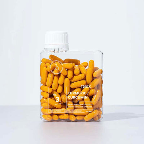 TONIK Organic Curcumin/Turmeric Capsules