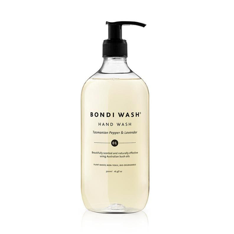 Bondi Wash Tasmanian Pepper &amp; Lavender Hand Wash 500ml - Natural Supply Co