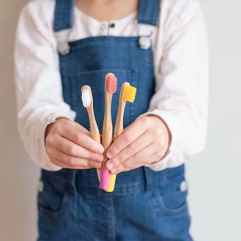The Boo Collective Bamboo Toothbrush - Kids - Natural Supply Co