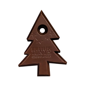 Tony's Chocolonely Dark Chocolate Mint Candy Cane 51% Christmas Tree
