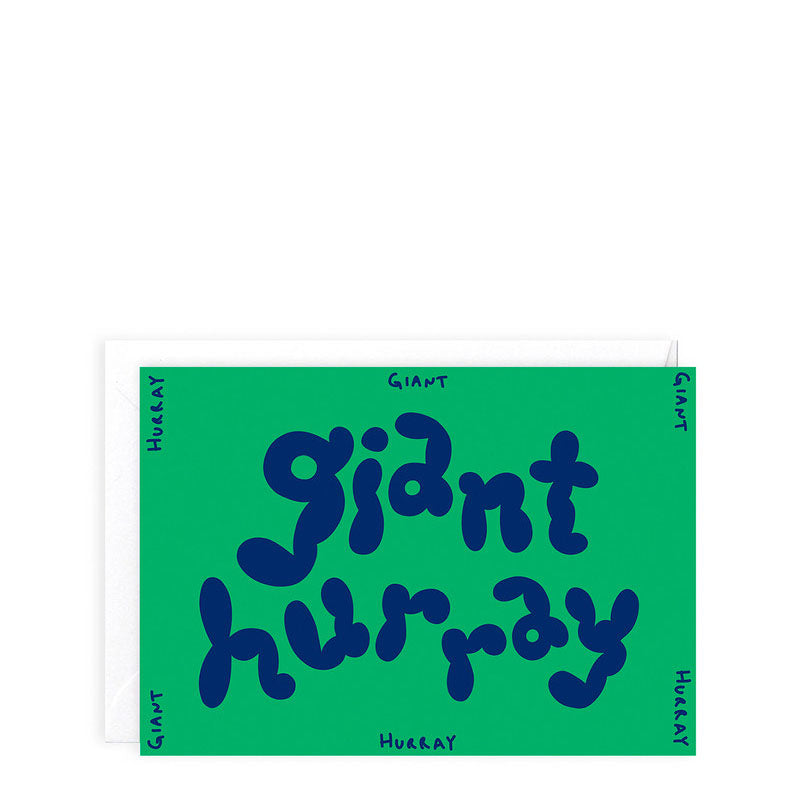 WRAP Giant Hooray Card