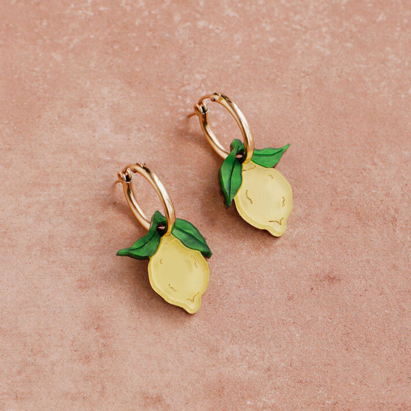 Wolf & Moon Mini Lemon Hoops