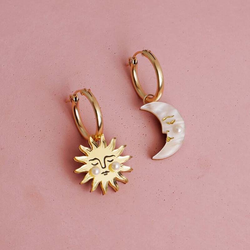 Wolf & Moon Sun & Moon Hoops